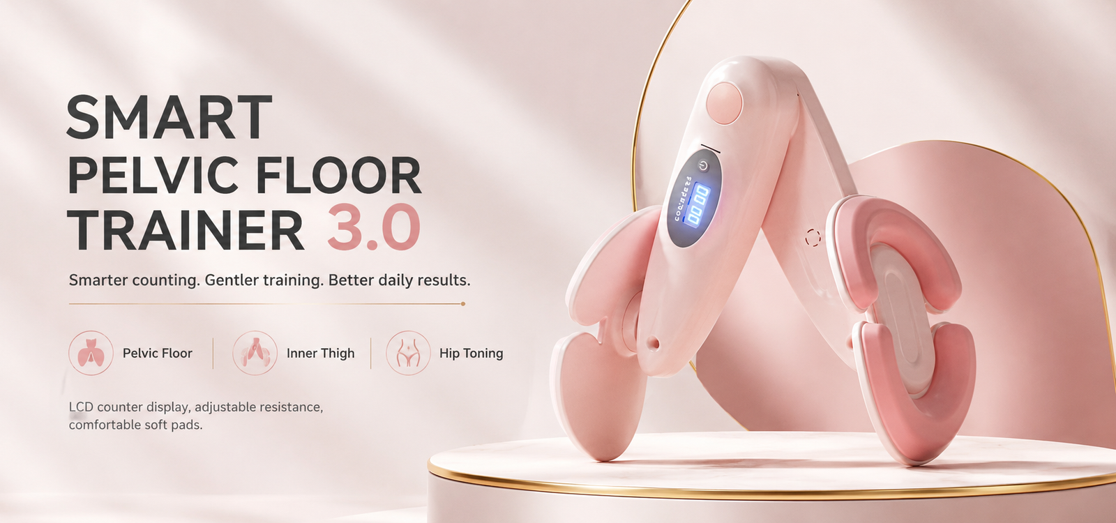multifunctional home pelvic floor muscle trainer for women: postpartum recovery and leg sculpting trainer