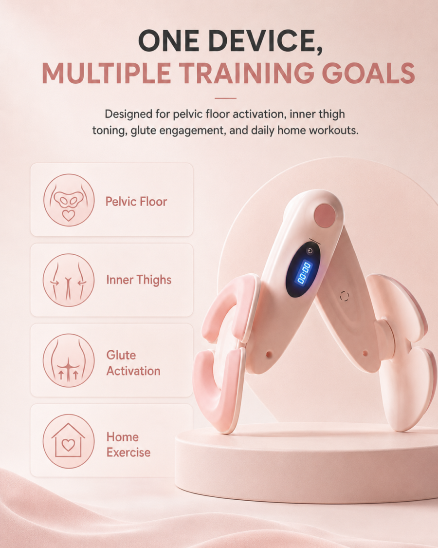multifunctional home pelvic floor muscle trainer for women: postpartum recovery and leg sculpting trainer