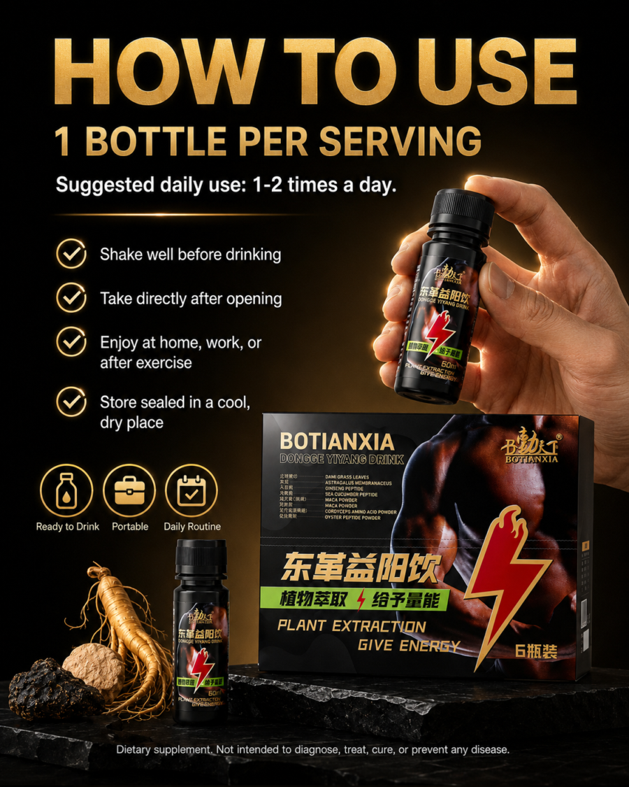 men's ginseng, polygonatum, and oyster peptide oral solution—nutritional tonic drink for adults—sea cucumber formula
