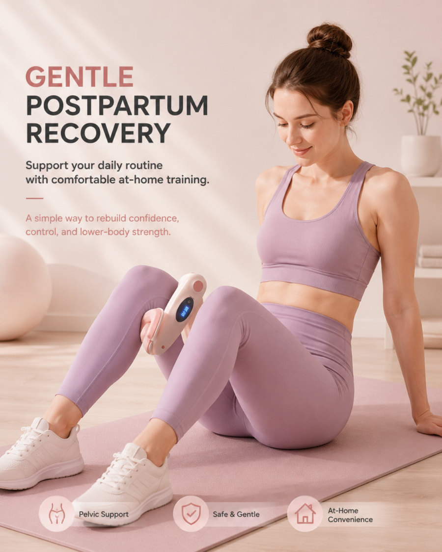 multifunctional home pelvic floor muscle trainer for women: postpartum recovery and leg sculpting trainer