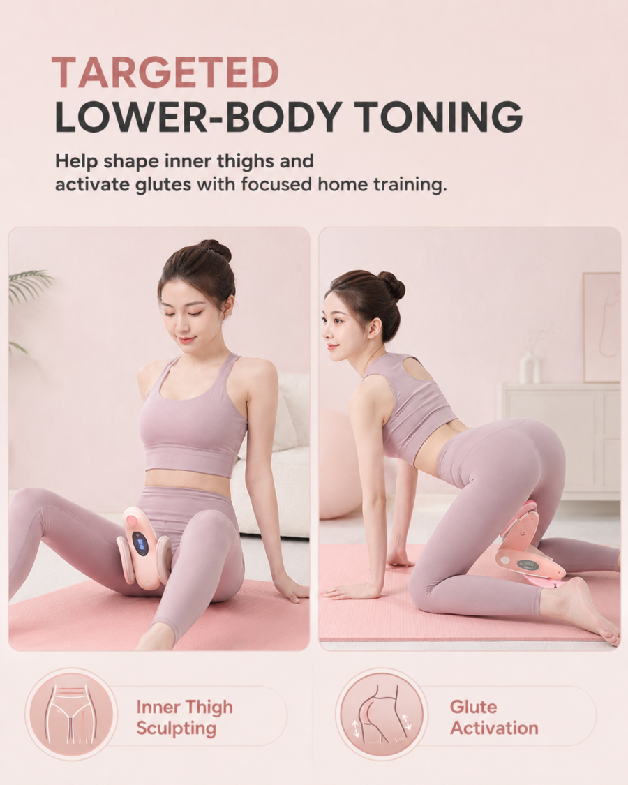 multifunctional home pelvic floor muscle trainer for women: postpartum recovery and leg sculpting trainer