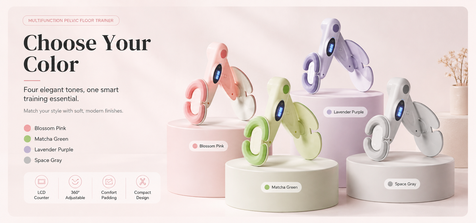 Multifunctional Home Pelvic Floor Muscle Trainer for Women: Postpartum Recovery and Leg-Sculpting Trainer multifunctional home pelvic floor muscle trainer for women: postpartum recovery and leg sculpting trainer