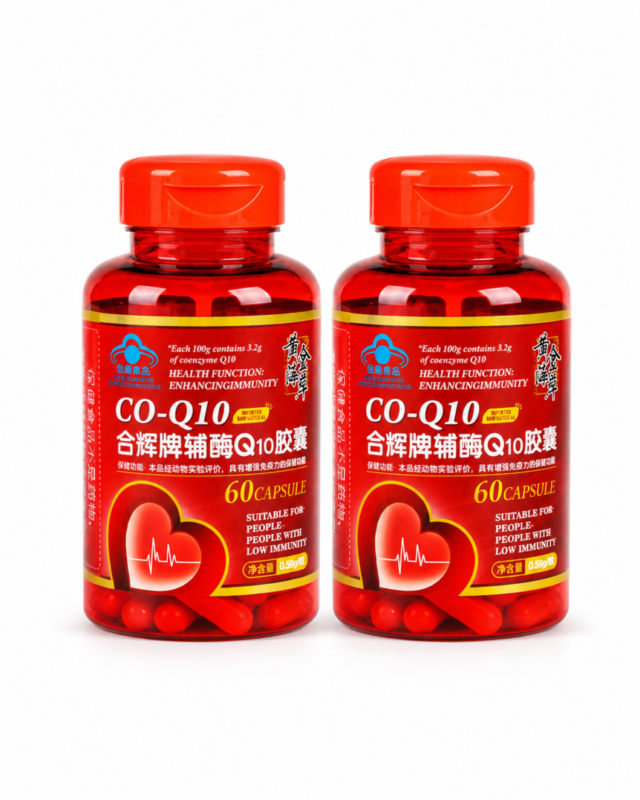 Coenzyme Q10 Softgels—Nutritional Supplement for Middle-Aged and Elderly Adults—Blue Hat Health Food coenzyme q10 softgels—nutritional supplement for middle aged and elderly adults—blue hat health food